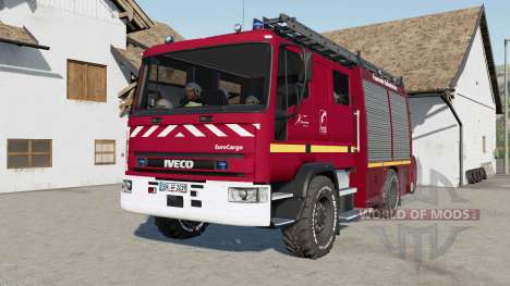 Iveco EuroCargo Feuerwehr для Farming Simulator 2017