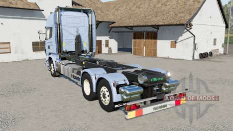 Scania R730 hooklift для Farming Simulator 2017