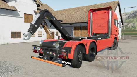 Scania R-series hooklift для Farming Simulator 2017