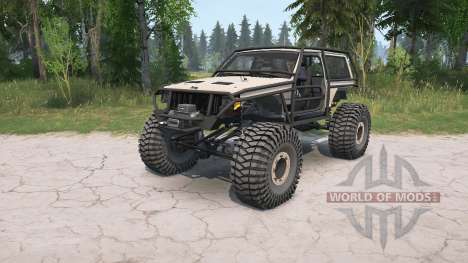 Jeep Cherokee 2-door (XJ) crawler для Spintires MudRunner