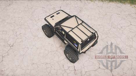 Jeep Cherokee 2-door (XJ) crawler для Spintires MudRunner
