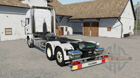Scania R730 hooklift для Farming Simulator 2017