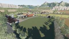 Ammergauer Alpen для Farming Simulator 2017