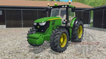 John Deere 6170R & 6210R для Farming Simulator 2015