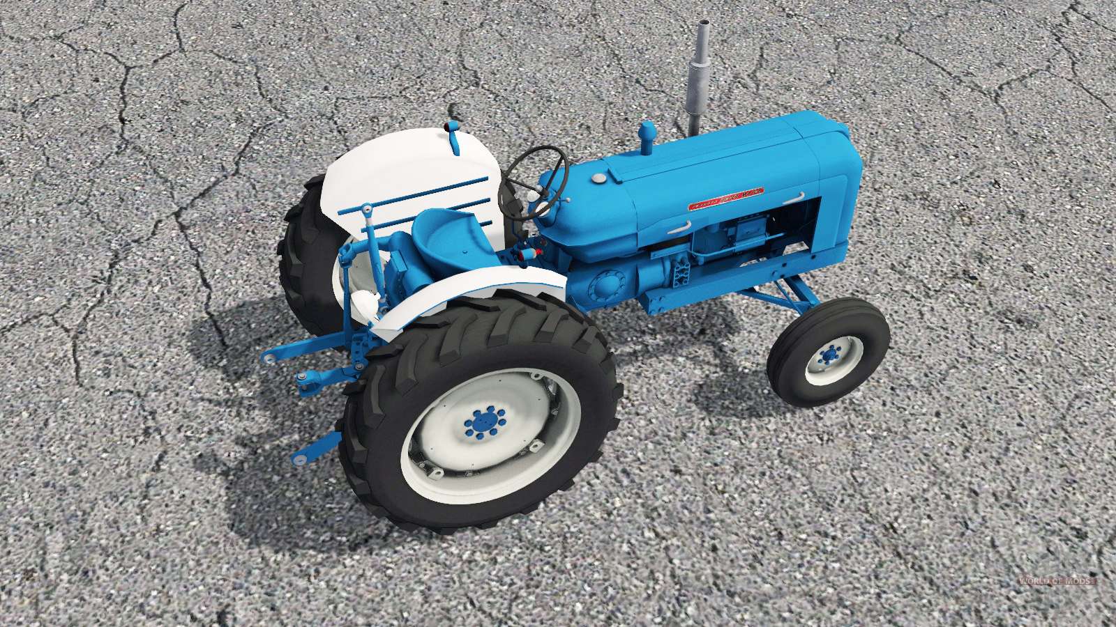 Сельскохозяйственный трактор Fordson Super Major для Farming Simulator 17. 