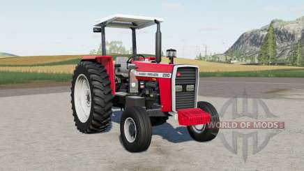 Massey Ferguson 200-series для Farming Simulator 2017