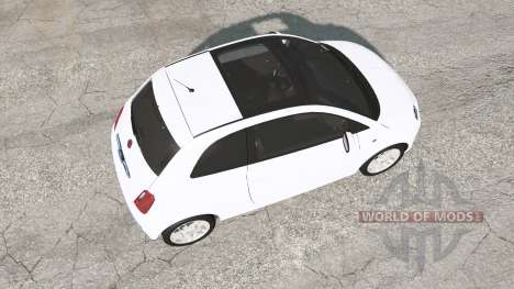 Fiat 500 (312) 2007 для BeamNG Drive