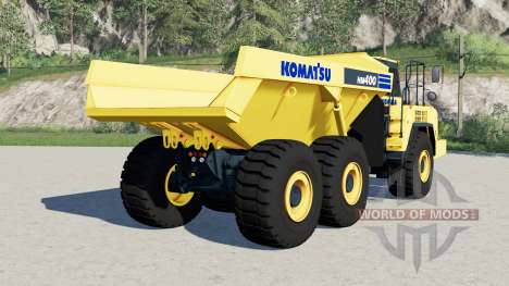 Komatsu HM400-5 для Farming Simulator 2017