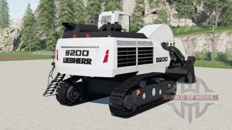 Liebherr R 9200 E для Farming Simulator 2017