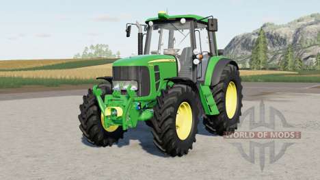 John Deere 6030 Premium для Farming Simulator 2017