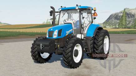 New Holland T6.110 & T6.130 для Farming Simulator 2017