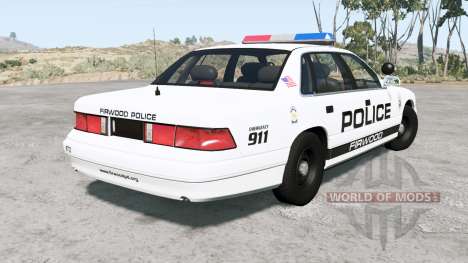 Gavril Grand Marshall Firwood Police v1.2 для BeamNG Drive