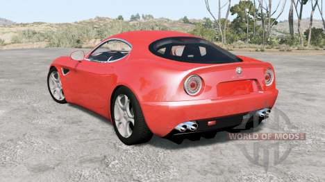 Alfa Romeo 8C Competizione для BeamNG Drive