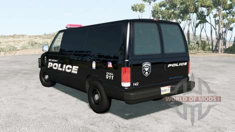Gavril H-Series Belmont Police v1.1 для BeamNG Drive