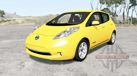 Nissan Leaf 2014 v1.1 для BeamNG Drive