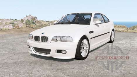 BMW M3 coupe (E46) 2001 для BeamNG Drive