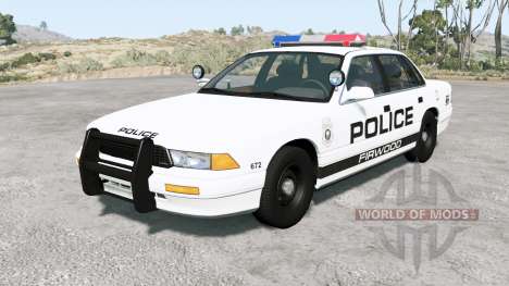 Gavril Grand Marshall Firwood Police v1.2 для BeamNG Drive