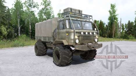 ГАЗ-66 для Spintires MudRunner
