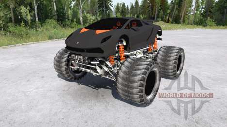 Lamborghini Sesto Elemento Monster Truck для Spintires MudRunner