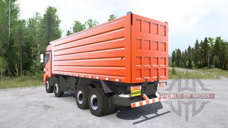 FAW Jiefang J6P 8x8 Dump Truck для Spintires MudRunner