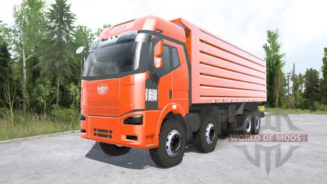 FAW Jiefang J6P 8x8 Dump Truck для Spintires MudRunner