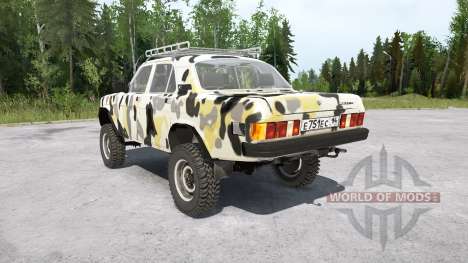 ГАЗ-31029 Волга 4x4 для Spintires MudRunner