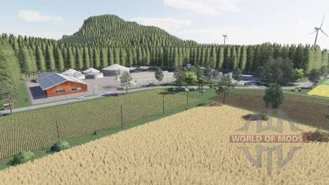 Schwatzingen для Farming Simulator 2017