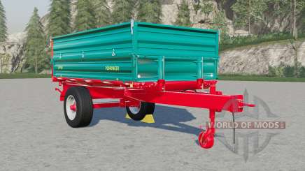 Single axle tipper trailer для Farming Simulator 2017