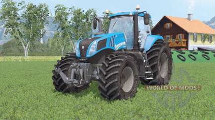 New Hollanɒ T8.320 для Farming Simulator 2015