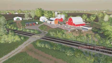 Farms of Madison County для Farming Simulator 2017