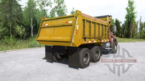 International WorkStar 6x4 Dump Truck 2008 для Spintires MudRunner