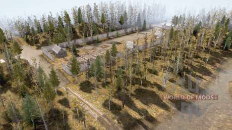 Сибирский лес 2 для Spintires MudRunner