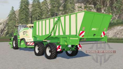 Krone BiG X 1180 Cargo для Farming Simulator 2017