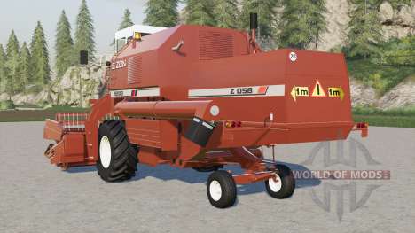 Bizon Rekord Z058 для Farming Simulator 2017