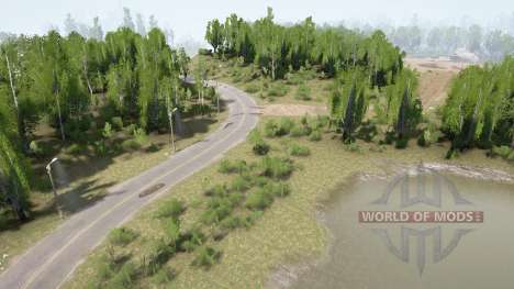 The River Side для Spintires MudRunner