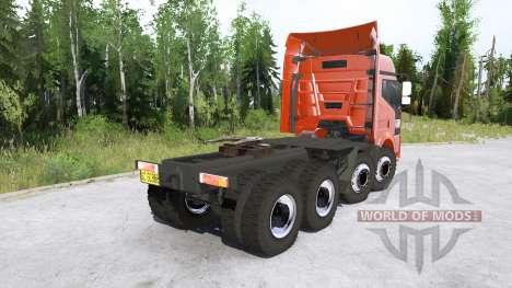 FAW Jiefang J6P 8x8 Truck Tractor для Spintires MudRunner