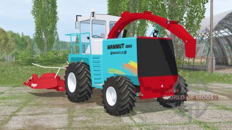 Mengele Mammut 6800 для Farming Simulator 2015
