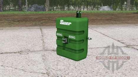 Suer weight 800 kg. для Farming Simulator 2015