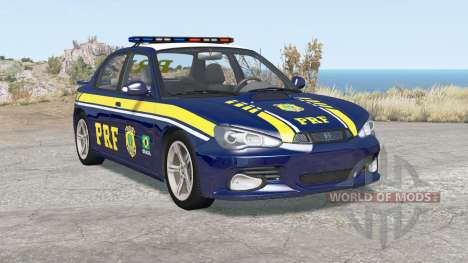 Hirochi Sunburst Brazilian PRF Police v1.1 для BeamNG Drive
