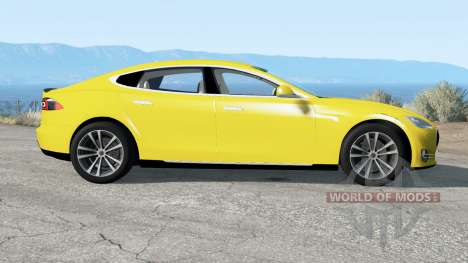 Tesla Model S 2012 для BeamNG Drive