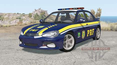 Hirochi Sunburst Brazilian PRF Police v1.1 для BeamNG Drive