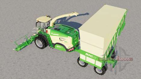 Krone BiG X 1100 Cargo для Farming Simulator 2017