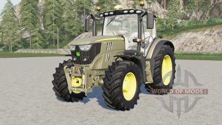 John Deere 6R-seꭉies для Farming Simulator 2017