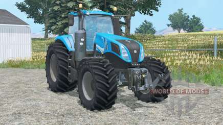 New Hollaɳd T8.320 для Farming Simulator 2015