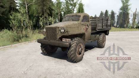 ГАЗ 63 1943 для Spintires MudRunner