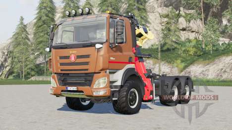 Tatra Phoenix T158 Forestry Semi-trailer 2015 для Farming Simulator 2017