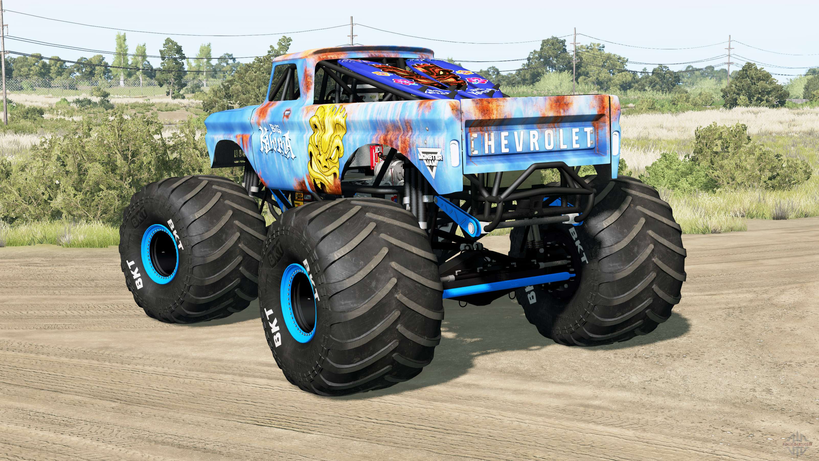beamng drive monster truck