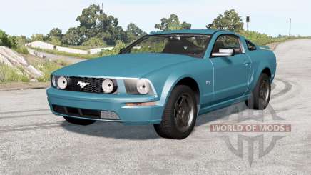 Ford Mustang GT 2005 v2.0 для BeamNG Drive