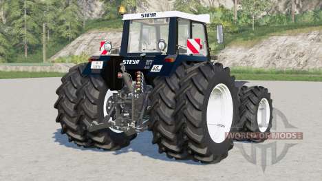 Steyr 8100 Turbo〡different tire sizes для Farming Simulator 2017
