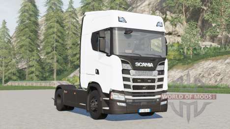 Scania S580 4x4 Highline〡for pulling semitrailer для Farming Simulator 2017